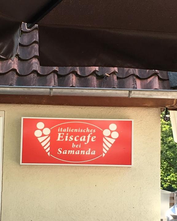 Italienisches Eiscafe bei Samanda